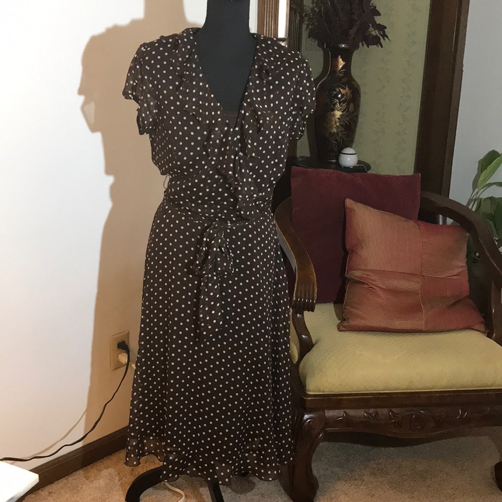 Sweet Dainty Polka-dot Dress